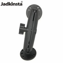 Jadkinsta Double Socket Arm Ball Mount Round Base with AMPS Hole Pattern for Gopro GPS Cellphone 2024 - buy cheap