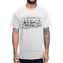 Synthesizer Roland TB 303 T Shirt Synth Analog Korg Techno Electronic Music Tee Young Design Big Size Homme T-Shirt 2024 - buy cheap