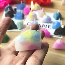 Molde de silicona con forma de diamante para velas, moldes para fabricación de velas, DIY, jabón, moldes de silicona para manualidades 2024 - compra barato