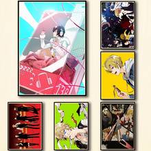 ¡49 diseños de Anime DuRaRaRa! Adhesivo de pared para cafetería y Bar, pintura de ilustraciones, póster Blanqueador 2024 - compra barato