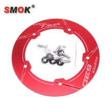 SMOK Motorcycle CNC Aluminum Alloy Accessories Transmission Belt Pully Cover For Yamaha TMAX 530 T MAX 530 2017 2018 2024 - buy cheap