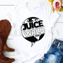 juice wrld Harajuku Hip Hop Casual Summer Gothic Short Sleeve Female Tops Tees Harajuku  VintageT Shirts Women's T-shirt 2024 - buy cheap