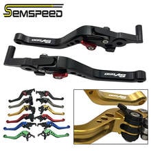 SEMSPEED SV650 logo Short Levers For SV650 / S SV650S 1999-2003 2004 2005 2006 2007 2008 2009 Motorcycle CNC Brake Clutch Lever 2024 - buy cheap