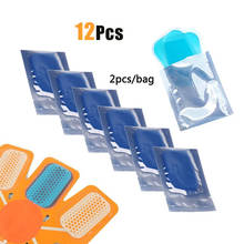 12Pcs Replacement ABS Gel Pads EMS Abdominal Muscle Stimulator Hydrogel Gel Patch Fitness Accessories For Abdomen Stickers Hot 2024 - buy cheap