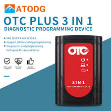 OTC Plus-herramientas de diagnóstico 3 en 1 para coche, probador inteligente para nissan, toyota, volvo vida dice, OBD escáner GTS con HDD 2024 - compra barato