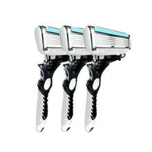 3pcs/lot Shaver Men 6-Blades Razor Blade for Men Shaving DORCO with Retail Package 2024 - buy cheap