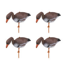 4pcs 3D Plastic Floating Swan Decoy Goose Target Decor Simulation Ornaments for Outdoor Hunting Fishing Garden Lawn Pond 2024 - buy cheap