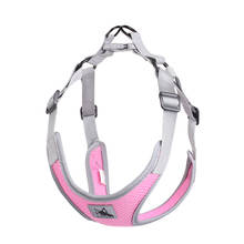 Breathable Mesh Dog Harness for Small Dogs Soft Reflective Pet Dog Harness Light Weight Summer Dog Harness Adjustable Pink Red 2024 - buy cheap