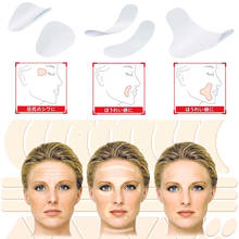 Removedor de linhas faciais adesivos de rugas, patches de beleza relaxante para rosto ferramentas de beleza para mulheres mh88, 1 conjunto 2024 - compre barato