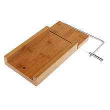 Cortador de sabão artesanal de madeira e aço inoxidável ferramentas de corte com fatiador de arame 2024 - compre barato