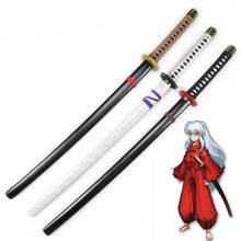 Inuyasha sesshumaru tenseiga bakusaiga espada de madeira palco desempenho adereços para anime mostrar katana espadas 2024 - compre barato