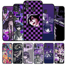 Danganronpa-funda negra V3 para Samsung Galaxy, carcasa para Samsung Galaxy A71, A51, A41, A31, A20E, A10, A20, A40, A50, A70, M30S, M20, A7, A8, A9, 2018 2024 - compra barato