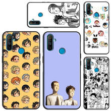 Haikyuu karasuno collage caso de telefone para oneplus 8t 7t nord 8 9 pro capa para realme gt neo q3 6 7 8 pro c3 c11 c21 2024 - compre barato