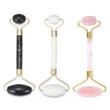 1PC Jade Massage Roller Facial Massager Facial Relaxation Slimming Face Lift Anti Wrinkle Anti Cellulite Body Beauty Makeup Tool 2024 - buy cheap