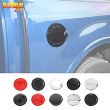 BAWA Carbon Fiber Grain Fuel Door Filler Gas Tank Cap Cover Accessories  For Ford F150 2015+ 2024 - buy cheap