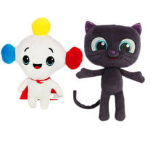 Bonecos de pelúcia estofados princesa arco-íris brinquedos macios de gato 2024 - compre barato