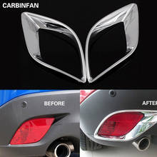 ABS хромированная лампа заднего противотуманного фонаря Накладка 2шт Набор для 2012-2013 Mazda CX-5 2024 - купить недорого