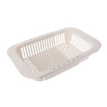 Adjustable Over Sink Dish Drying Rack Drainer Plastic Vegetables Fruit Basket Holder Kitchen Utensil 37MF 2024 - buy cheap