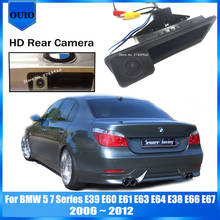 Câmera de visão traseira hd para bmw, série 5 7, e39, e60, e61, e63, e64, e38, e66, e67, 2004-2010, câmera para estacionamento de ré 2024 - compre barato