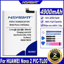 Hsabat bateria huawei de 4900mah para huawei nova 2 PIC-TL00 2024 - compre barato