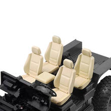 Центральное сиденье для салона кабины с высокой симуляцией, комплект для самостоятельной сборки для 1/10 Traxxas TRX4 Defender, детали для радиоуправляемого гусеничного автомобиля, аксессуары 2024 - купить недорого