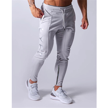 Sports pants men's jogger fitness sports trousers new fashion printed muscle men's fitness training pants 2024 - купить недорого