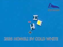 500PCS HONGLI TRONIC LED Backlight 1210 3528 2835 1W 6V 111LM Cool white LCD Backlight for TV TV Application 2024 - buy cheap