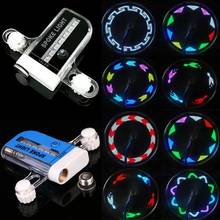 Waterproof Bicycle Cycling Wheel Tire Valve Stem Rim Decor LED Spoke Light Lamp Bicycle Exterior Accessories 2024 - buy cheap