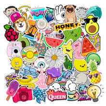 10/50pcs Cartoon VSCO Girl Stickers for Chidren Toy Waterproof Sticker To DIY Suitcase Laptop Bicycle Helmet Car Decals 2024 - buy cheap