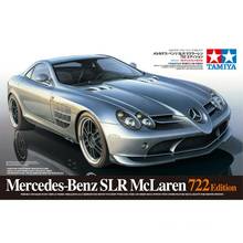 TAMIYA-modelos de coches 1/24 Benz SLR, McLaren 722, #24317 2024 - compra barato