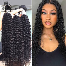 28 30 Inch Kinky Curly Bundles Deals 1 3 4 Bundles 100% Human Hair Extensions Peruvian Hair Weave Human Hair Bundles Remy 2024 - buy cheap