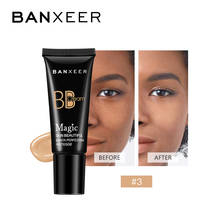 BB-крем BANXEER легкий, 3 цвета, длительный увлажняющий консилер, база для макияжа с эффектом обнаженности, мгновенное поглощение жира 2024 - купить недорого