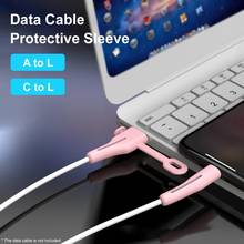 1set Cable Protector Saver USB Charger Data Line Cord Protection Cover Sleeve Cable Winder for iPhone Charger Cable 2024 - buy cheap