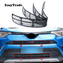 For Toyota RAV4 2018 2017 2016 Car Insect Screening Mesh Front Grill Guard Grille Insect Screen Car Styling Accesoriess 4 Pcs 2024 - buy cheap