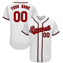 Camiseta de beisebol de qualidade superior personalizada, design hip hop roupas masculinas casuais, camiseta com botão pequeno e nome/número da equipe 2024 - compre barato
