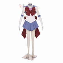 Vestido de Anime Sailor Tomoe Hotaru Sailor Saturn SuperS, disfraz de Cosplay, hecho a medida, de cualquier tamaño 2024 - compra barato