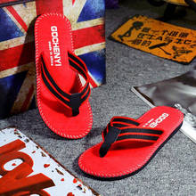 2020 Men Summer Stripe Flip Flops Shoes Sandals Male Slipper Flip-flops Home Casual Slippers Mens Shoes Chaussures Femme FN60 2024 - buy cheap