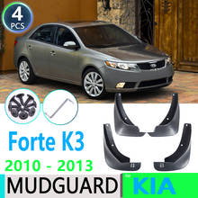 Para Kia Cerato forte K3 TD 2010 2011 2012 2013 (DT) 4 PCS Lamas Mud Proteção Contra Respingos Flap Flaps Fender Carro Acessórios Do Carro 2024 - compre barato