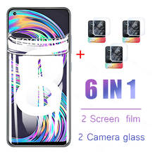 Película protetora de tela de hidrogel realmi 8 pro, película de vidro temperado para oppo realme 8pro realme8pro realme8, note de segurança para câmera 2024 - compre barato