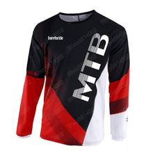 2019 Moto motocross jersey mtb jersey mx maillot ciclismo hombre dh downhill jersey off road Mountain spexcec clycling jersey 2024 - buy cheap