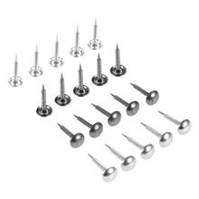 50Pcs/lot Upholstery Nails Sliver/Black 8*20mm Jewelry Wood Box Sofa Furniture Tack Stud Pushpin Doornail Furniture Home Decor 2024 - buy cheap