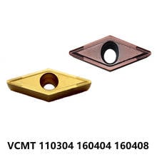 Original VCMT110304 VCMT160404 VCMT160408 VP15TF VCMT 110304 160404 160408 Carbide Inserts Lathe Tools Turning Tool 2024 - buy cheap