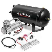 Truck 12V 3 / 5 Gal Air Tank 200 PSI Air Compressor Onboard System Kit Sound Air Horn Accessories For Trailer Train Boat 2024 - buy cheap