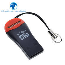 USB 2,0 Micro SD SDHC TF устройство для чтения карт памяти мини-адаптер для ноутбука 2024 - купить недорого