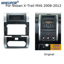 Panel de montaje para salpicadero de coche, Kit de marco de DVD, 2 Din, para NISSAN QASHQAI x-trail MX6, 2008-2012, 10,1 pulgadas 2024 - compra barato