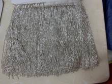 Вышитая кружевная ткань Sat-8,9812 с блестками красивые нигерийские кружева с блестками ткань для вечернего платья 2024 - купить недорого
