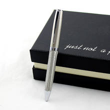 Bolígrafo de línea de acero de lujo clásico, bolígrafo de metal de alta calidad, bolígrafo de oficina, suministros escolares, tienda de papelería 2024 - compra barato