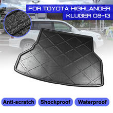 For Toyota Highlander Kluger 2008 2009 2010 2011 2012 2013 Car Floor Mat Carpet Rear Trunk Anti-mud Cover 2024 - buy cheap