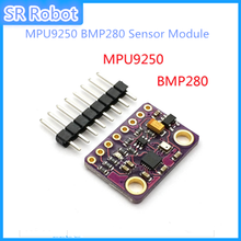 Módulo de Sensor MPU9250 BMP280, giroscopio de aceleración 10DOF, brújula, Sensor de nueve ejes GY-91 3-5V estándar IIC / SPI para Arduino 2024 - compra barato