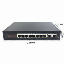 48V  Ethernet  POE switch  with Port IEEE 802.3 af/at Suitable for IP camera/Wireless AP/CCTV camera system 5/8 10/100Mbps 2024 - buy cheap